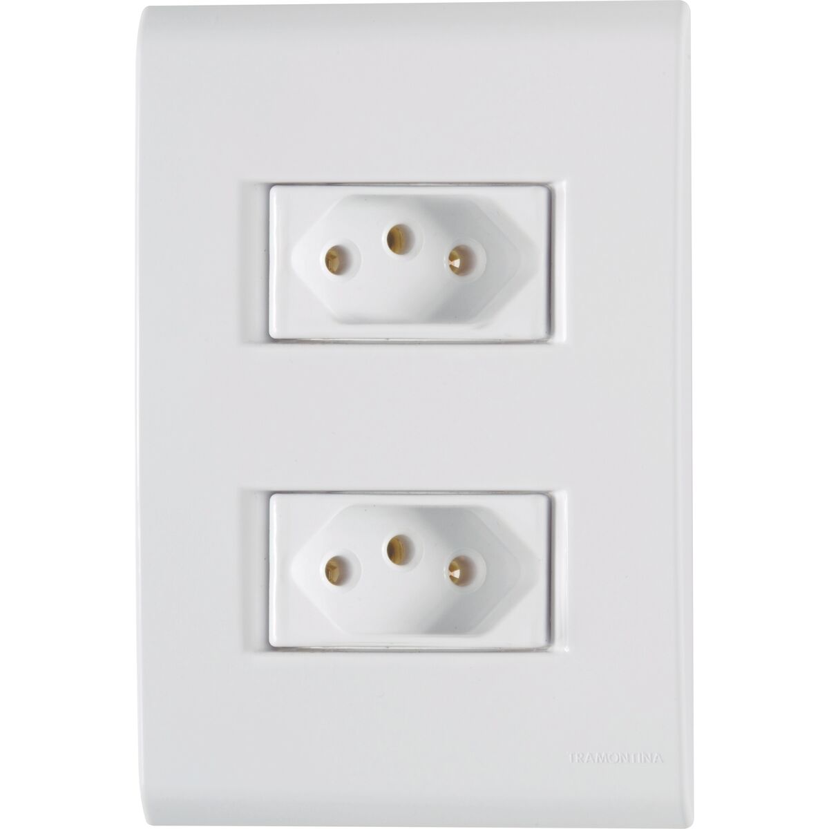 CONJ.TRAMONTINA 2TOMADAS 2P 10A LIZ 